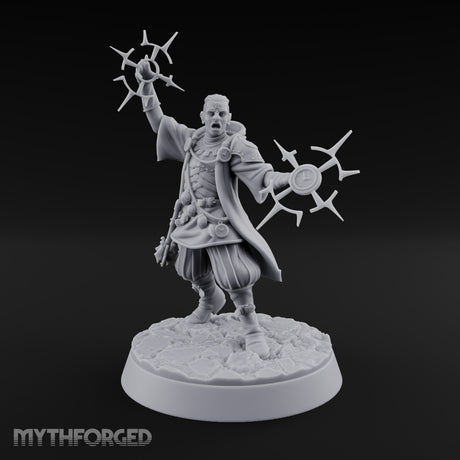 Stopped the Clock Mid-Shout Human Time Mage