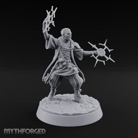Stopped the Clock Mid-Shout Human Time Mage