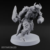 Heads Up, Gentlemen Minotaur Axe Warrior A