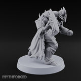 Heads Up, Gentlemen Minotaur Axe Warriors — A