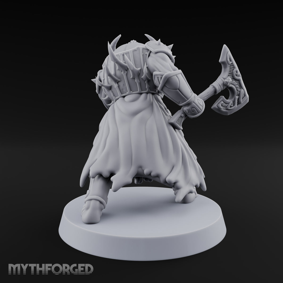Heads Up, Gentlemen Minotaur Axe Warrior A