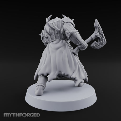 Heads Up, Gentlemen Minotaur Axe Warrior A
