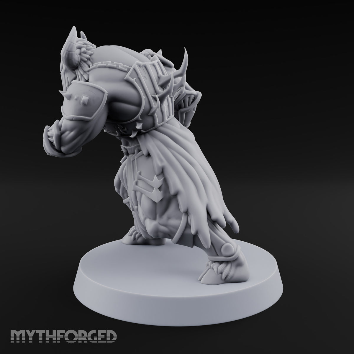 Heads Up, Gentlemen Minotaur Axe Warrior A