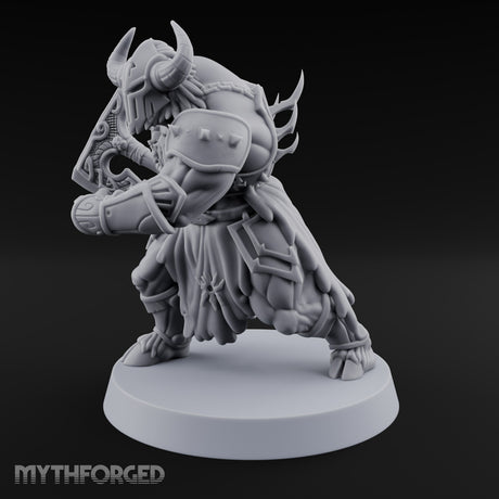Heads Up, Gentlemen Minotaur Axe Warrior A