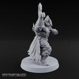 Heads Up, Gentlemen Minotaur Axe Warriors — B