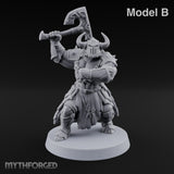 Heads Up, Gentlemen Minotaur Axe Warrior B