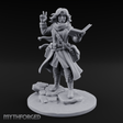 Arctic Explorer Human Investigator Miniature for Dungeons and Dragons, Pathfinder or other TTRPGs