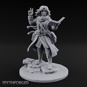 Arctic Explorer Human Investigator Miniature for Dungeons and Dragons, Pathfinder or other TTRPGs