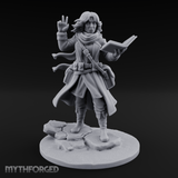 Arctic Explorer Human Investigator Miniature for Dungeons and Dragons, Pathfinder or other TTRPGs