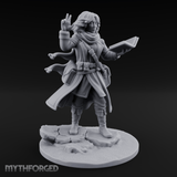 Arctic Explorer Human Investigator Miniature for Dungeons and Dragons, Pathfinder or other TTRPGs