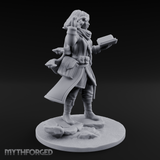 Arctic Explorer Human Investigator Miniature for Dungeons and Dragons, Pathfinder or other TTRPGs
