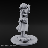 Arctic Explorer Human Investigator Miniature for Dungeons and Dragons, Pathfinder or other TTRPGs