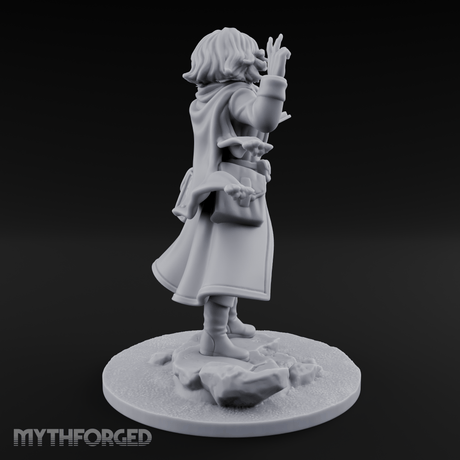 Arctic Explorer Human Investigator Miniature for Dungeons and Dragons, Pathfinder or other TTRPGs