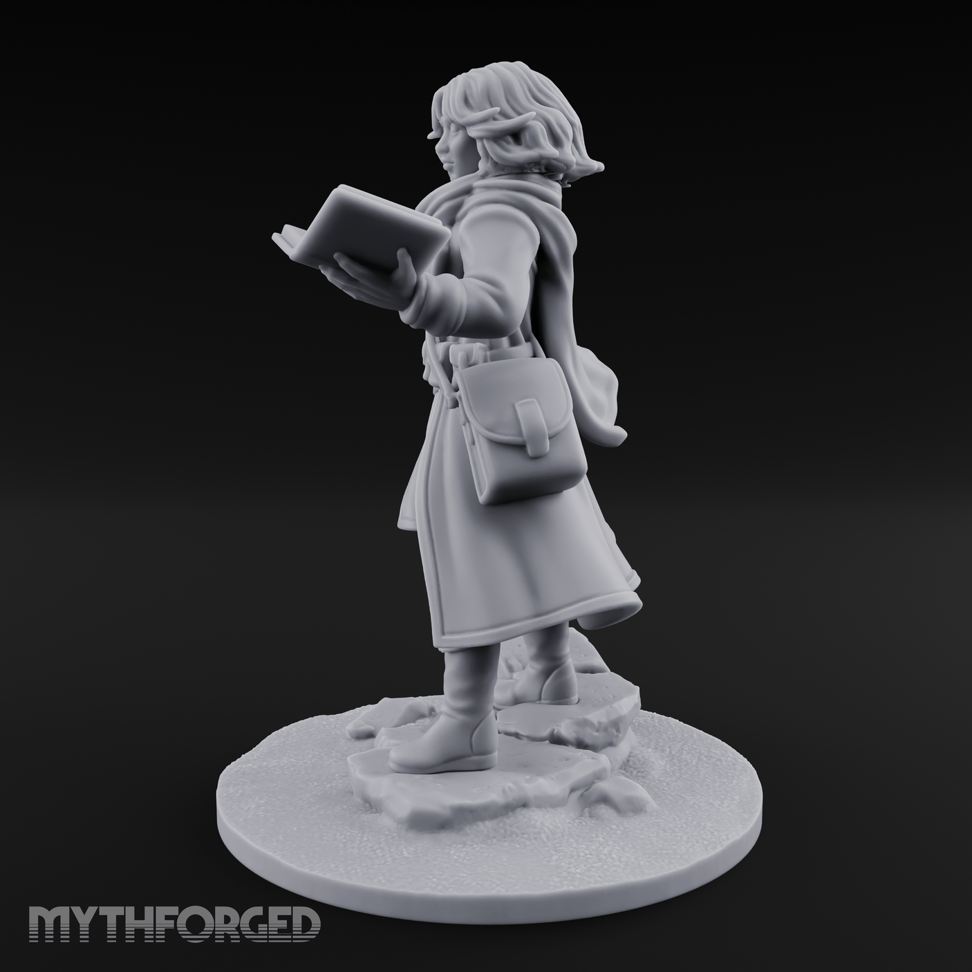 Arctic Explorer Human Investigator Miniature for Dungeons and Dragons, Pathfinder or other TTRPGs