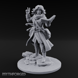 Arctic Explorer Human Investigator Miniature for Dungeons and Dragons, Pathfinder or other TTRPGs