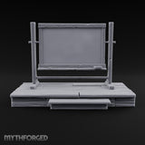Class Dismissed, Chalk Still Dusty Wooden Classroom Furniture Set — A