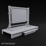 Class Dismissed, Chalk Still Dusty Wooden Classroom Furniture Set — A