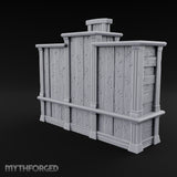 Class Dismissed, Chalk Still Dusty Wooden Classroom Furniture B