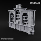 Class Dismissed, Chalk Still Dusty Wooden Classroom Furniture Set — B
