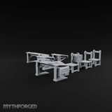 Class Dismissed, Chalk Still Dusty Wooden Classroom Furniture C