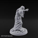 Claw Beckoning Human Swamp Priest Miniature for Dungeons and Dragons, Pathfinder or other TTRPGs