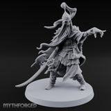 Claw Cursing Lich Boyar Miniature for Dungeons and Dragons, Pathfinder or other TTRPGs