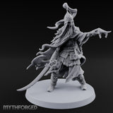 Claw Cursing Lich Boyar Miniature for Dungeons and Dragons, Pathfinder or other TTRPGs
