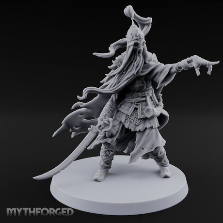 Claw Cursing Lich Boyar Miniature for Dungeons and Dragons, Pathfinder or other TTRPGs