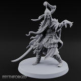 Claw Cursing Lich Boyar Miniature for Dungeons and Dragons, Pathfinder or other TTRPGs
