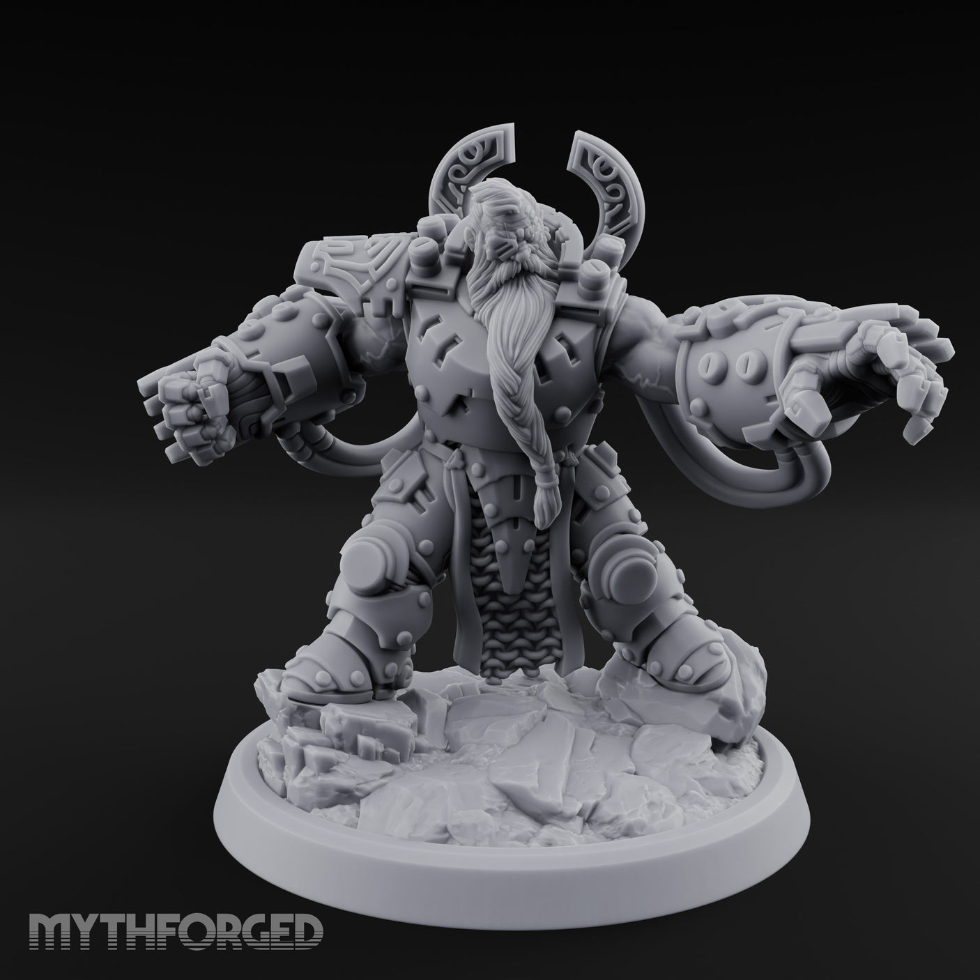 Claw Fist Swinging Dwarf Berserker gallery 1