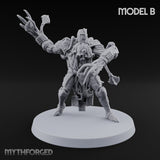 Claw Lurching Demon Beaster B Miniature for Dungeons and Dragons, Pathfinder or other TTRPGs