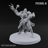 Claw Lurching Demon Beaster B Miniature for Dungeons and Dragons, Pathfinder or other TTRPGs