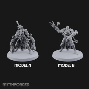 Claw Lurching Demon Beasters Miniature for Dungeons and Dragons, Pathfinder or other TTRPGs