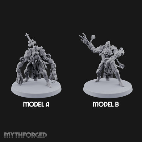 Claw Lurching Demon Beasters Miniature for Dungeons and Dragons, Pathfinder or other TTRPGs