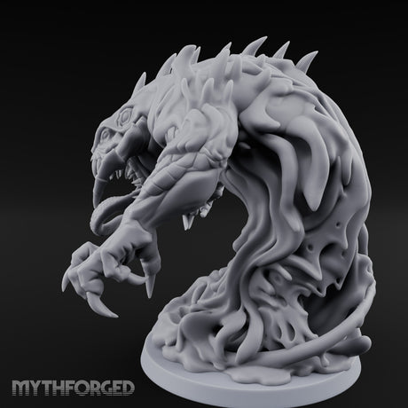 Claw Reaching Black Pudding Miniature for Dungeons and Dragons, Pathfinder or other TTRPGs