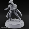 Claw Reaching Crouching Human Rogue