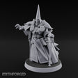 Claw Reaching Staff Planting Human Witchburner Miniature for Dungeons and Dragons, Pathfinder or other TTRPGs