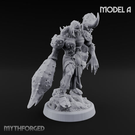 Claw Snapping Lunging Tlincalli A Miniature for Dungeons and Dragons, Pathfinder or other TTRPGs