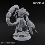 Claw Snapping Lunging Tlincalli A Miniature for Dungeons and Dragons, Pathfinder or other TTRPGs