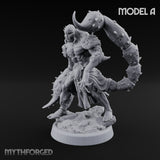 Claw Snapping Lunging Tlincalli A Miniature for Dungeons and Dragons, Pathfinder or other TTRPGs