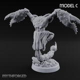 Claw Snapping Lunging Tlincalli C Miniature for Dungeons and Dragons, Pathfinder or other TTRPGs
