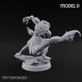 Claw Snapping Lunging Tlincalli D Miniature for Dungeons and Dragons, Pathfinder or other TTRPGs