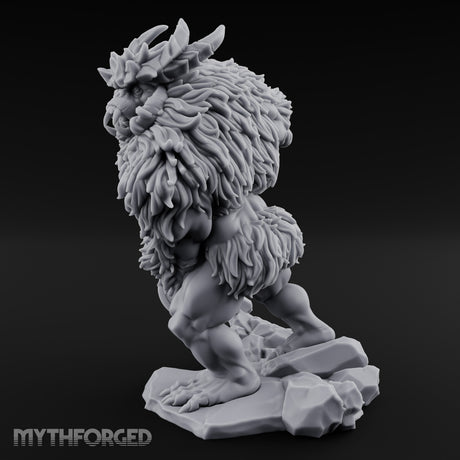 Claw Swiping Balgura Demon Miniature for Dungeons and Dragons, Pathfinder or other TTRPGs