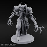 Claw Swiping Stalking Goetic Warlock Miniature for Dungeons and Dragons, Pathfinder or other TTRPGs