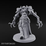 Claw Swiping Stalking Goetic Warlock Miniature for Dungeons and Dragons, Pathfinder or other TTRPGs