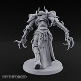 Claw Swiping Stalking Goetic Warlock Miniature for Dungeons and Dragons, Pathfinder or other TTRPGs
