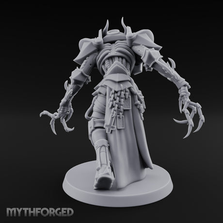 Claw Swiping Stalking Goetic Warlock Miniature for Dungeons and Dragons, Pathfinder or other TTRPGs