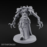Claw Swiping Stalking Goetic Warlock Miniature for Dungeons and Dragons, Pathfinder or other TTRPGs