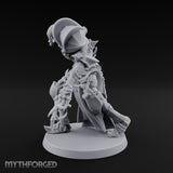 Claw Swiping Stalking Goetic Warlock Miniature for Dungeons and Dragons, Pathfinder or other TTRPGs