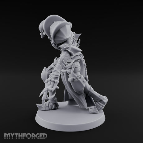 Claw Swiping Stalking Goetic Warlock Miniature for Dungeons and Dragons, Pathfinder or other TTRPGs